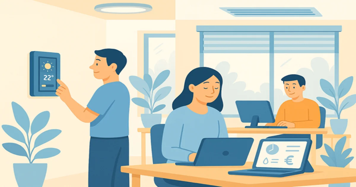 Image de l’article Améliorer le confort des salariés avec des bâtiments connectés