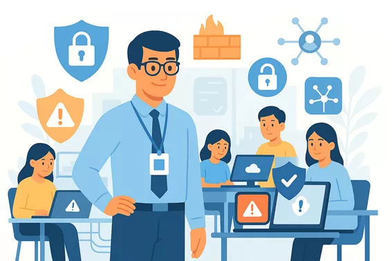 Image de Cybersécurité de haut niveau pour TPE
