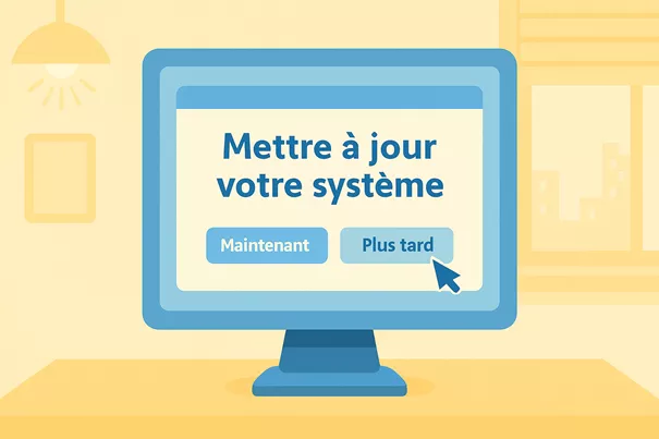 Image de Mises à jour système et logiciels pour sécuriser vos outils
