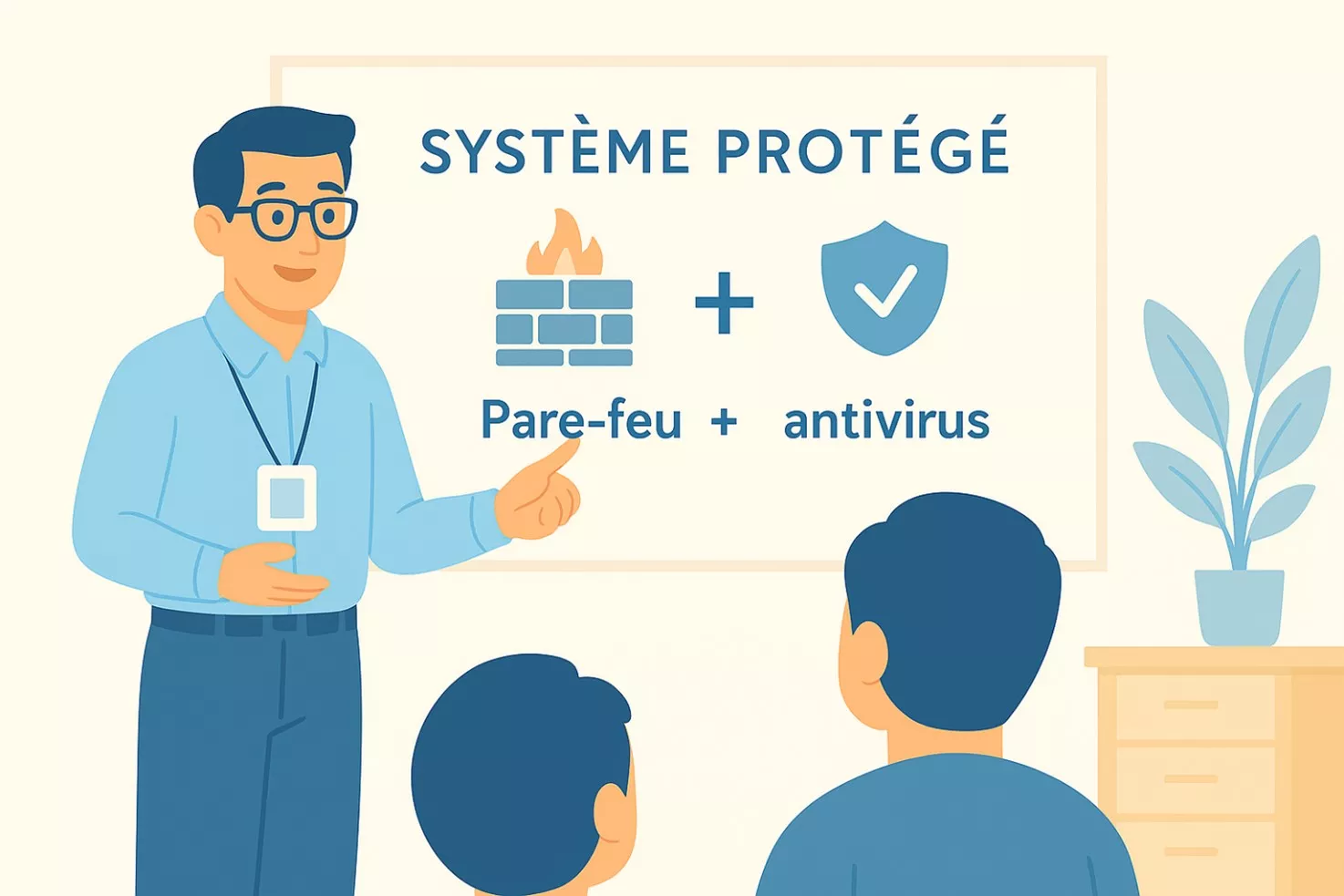 Image de Pare-feu + antivirus, le duo indispensable