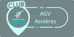 Logo Association de Gymnastique Volontaire d'Asnières Logo Association AGVA